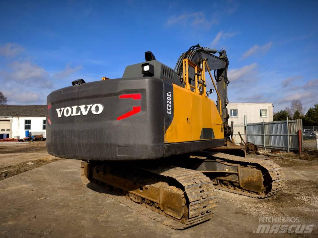 Volvo EC220EL Beltegraver