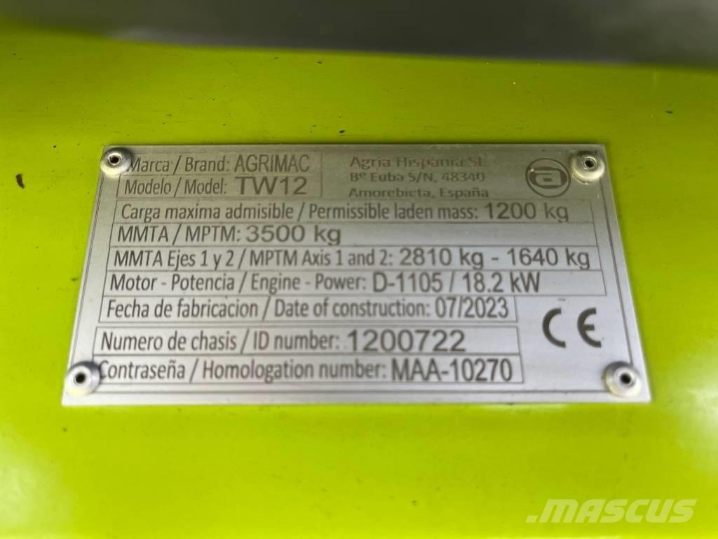 Agrimac TW 12 4x4 Diesel Trucker