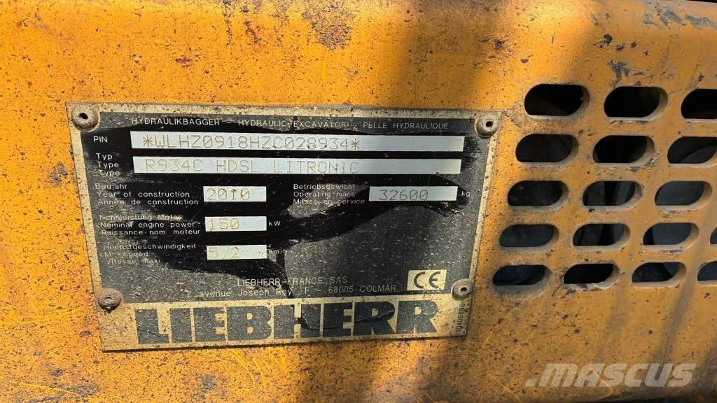 Liebherr R 934 C Beltegraver
