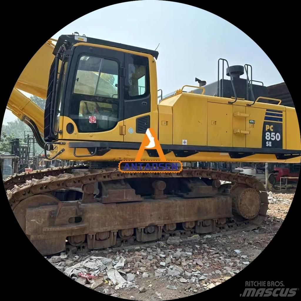 Komatsu PC 850-8 Amfibiske Gravemaskiner