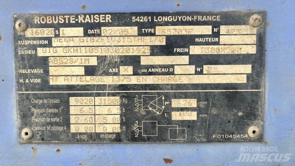 Kaiser TPSL Biltransporter Semi