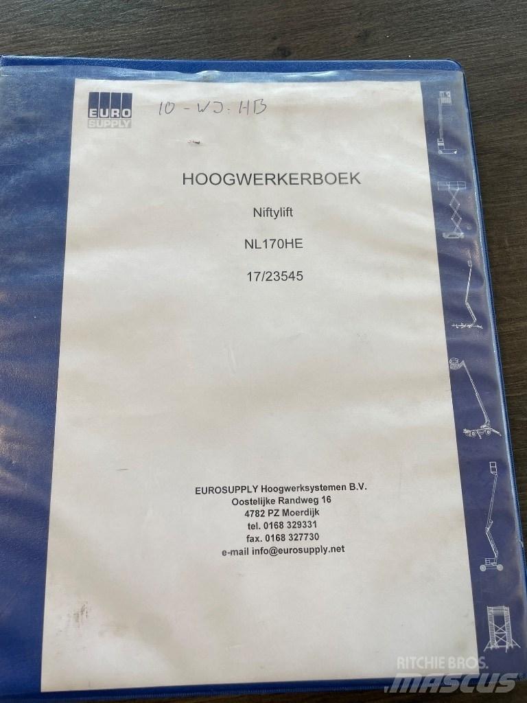 Niftylift 170 H E Tilhengerlifter