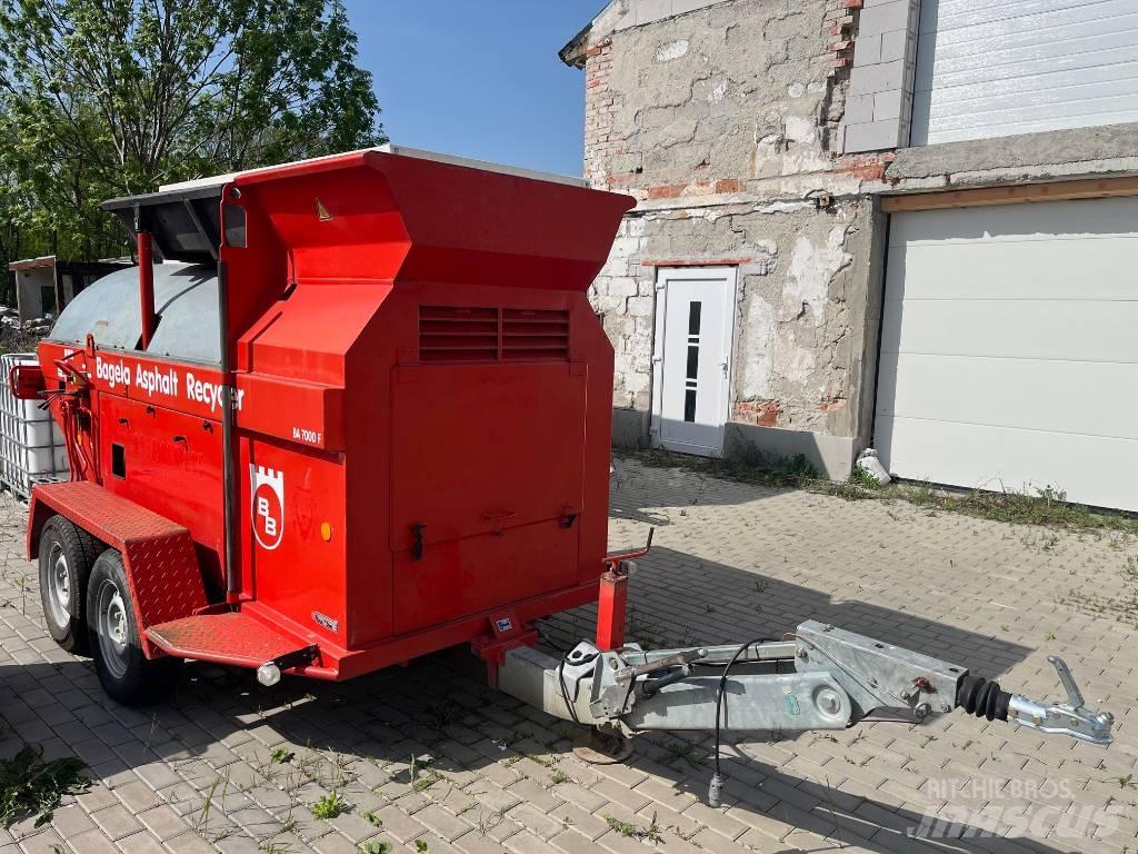 Bagela BA 7000F Asfalt resirkulering