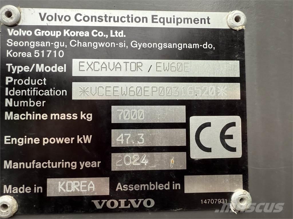 Volvo EW60 E Hjulgravere