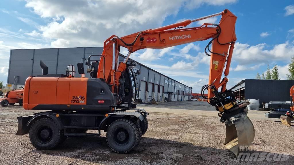 Hitachi ZX170W-5 2P Hjulgravere