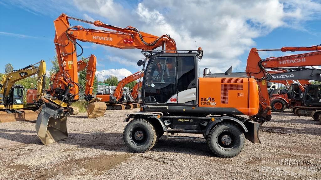 Hitachi ZX170W-5 2P Hjulgravere