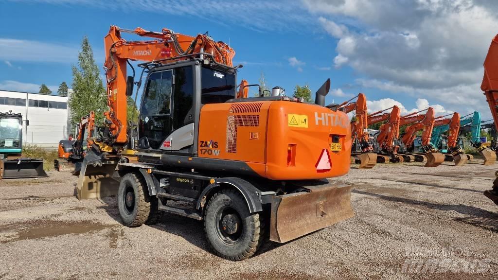 Hitachi ZX170W-5 2P Hjulgravere