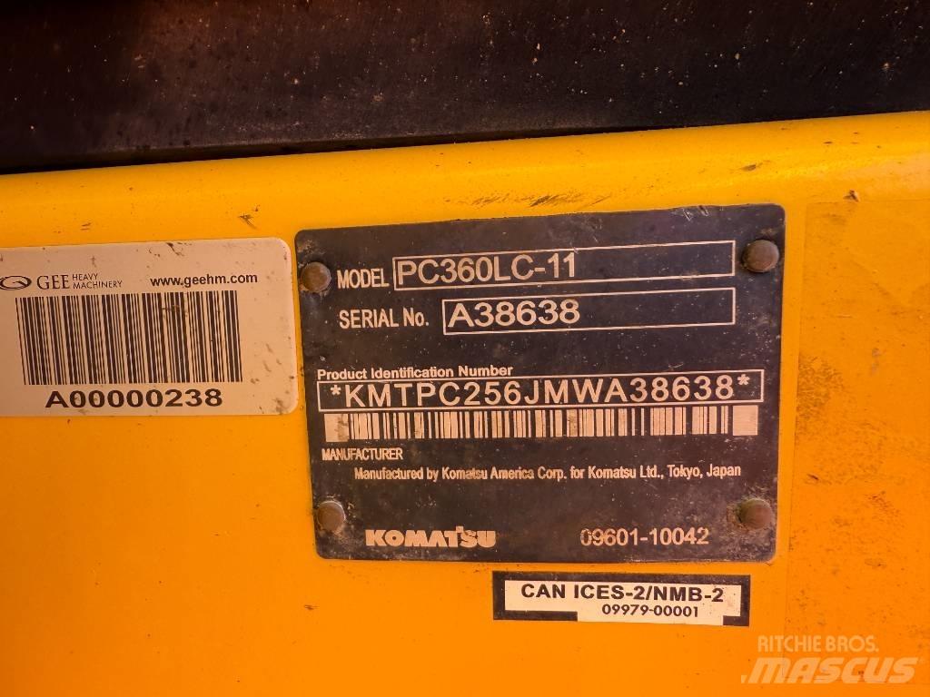 Komatsu PC360LC-11 Beltegraver