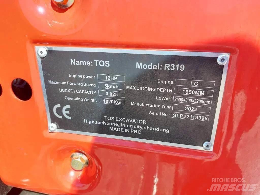 TOS R319 Minigravere <7t