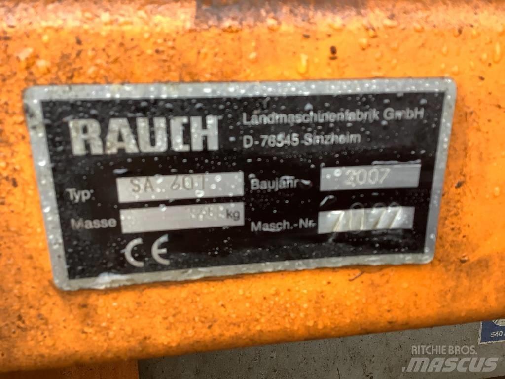 Rauch SA 601 Park- og hagemaskiner - Annet