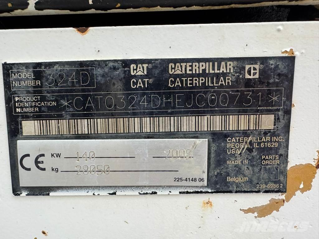 CAT 324DLN Beltegraver