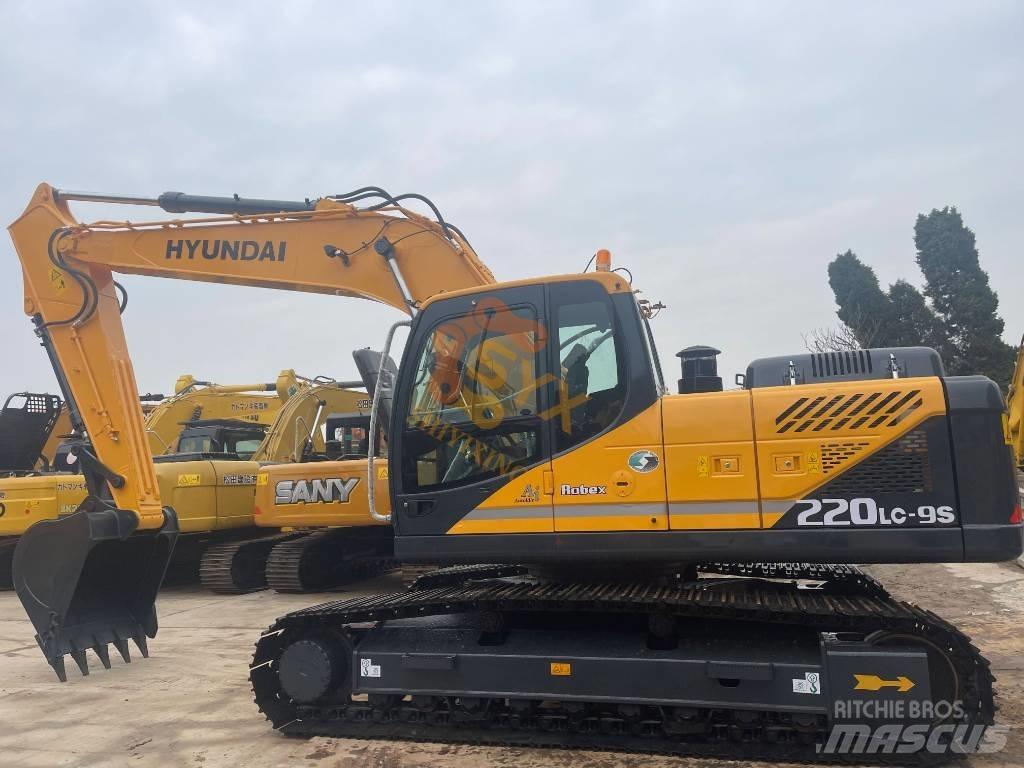 Hyundai Robex 220 Beltegraver