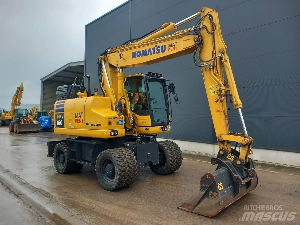 Komatsu PW160-11E0 Hjulgravere