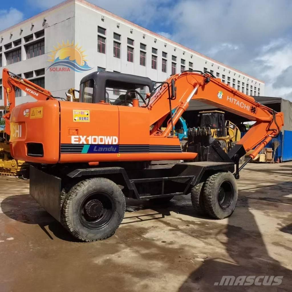 Hitachi EX 100 W D Hjulgravere
