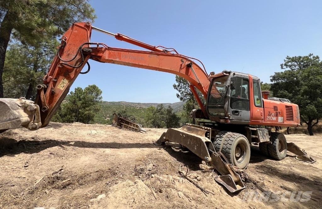 Hitachi ZX 210 W Hjulgravere