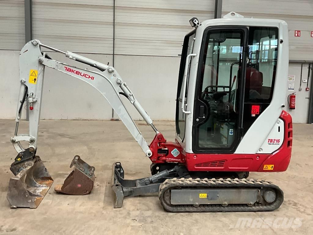Takeuchi TB 216 Minigravere <7t