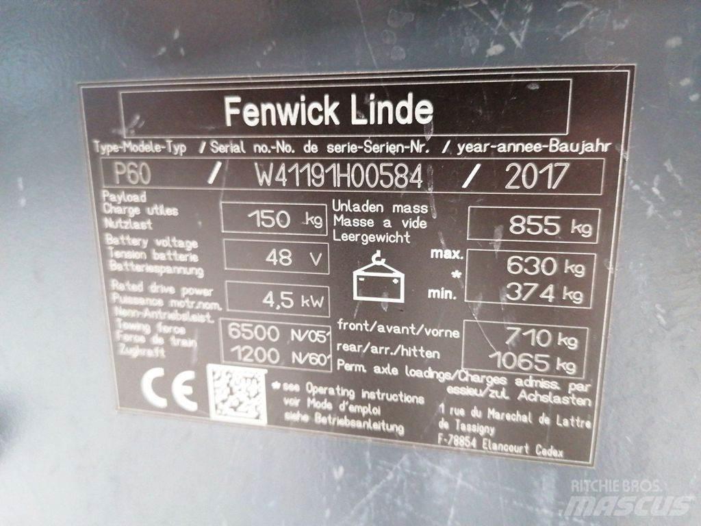 Linde P60 Trekkvogner