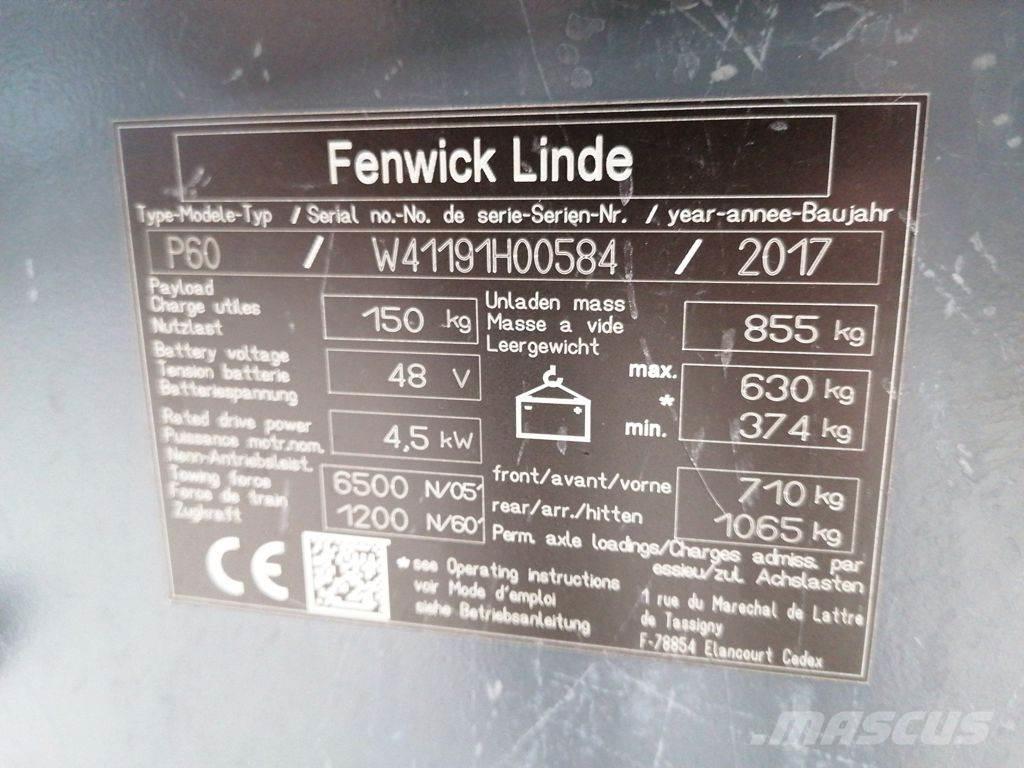 Linde P60 Trekkvogner