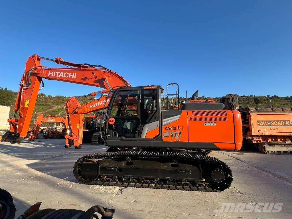 Hitachi ZX 210 LC-7 Beltegraver