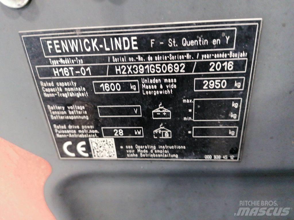 Linde H16T-01 Propan trucker