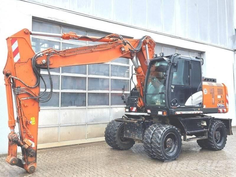 Hitachi ZX 170 W-6 Hjulgravere