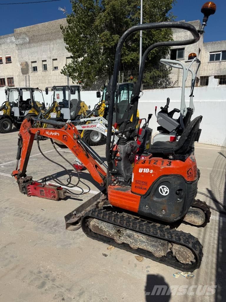 Kubota U 10-3 Minigravere <7t