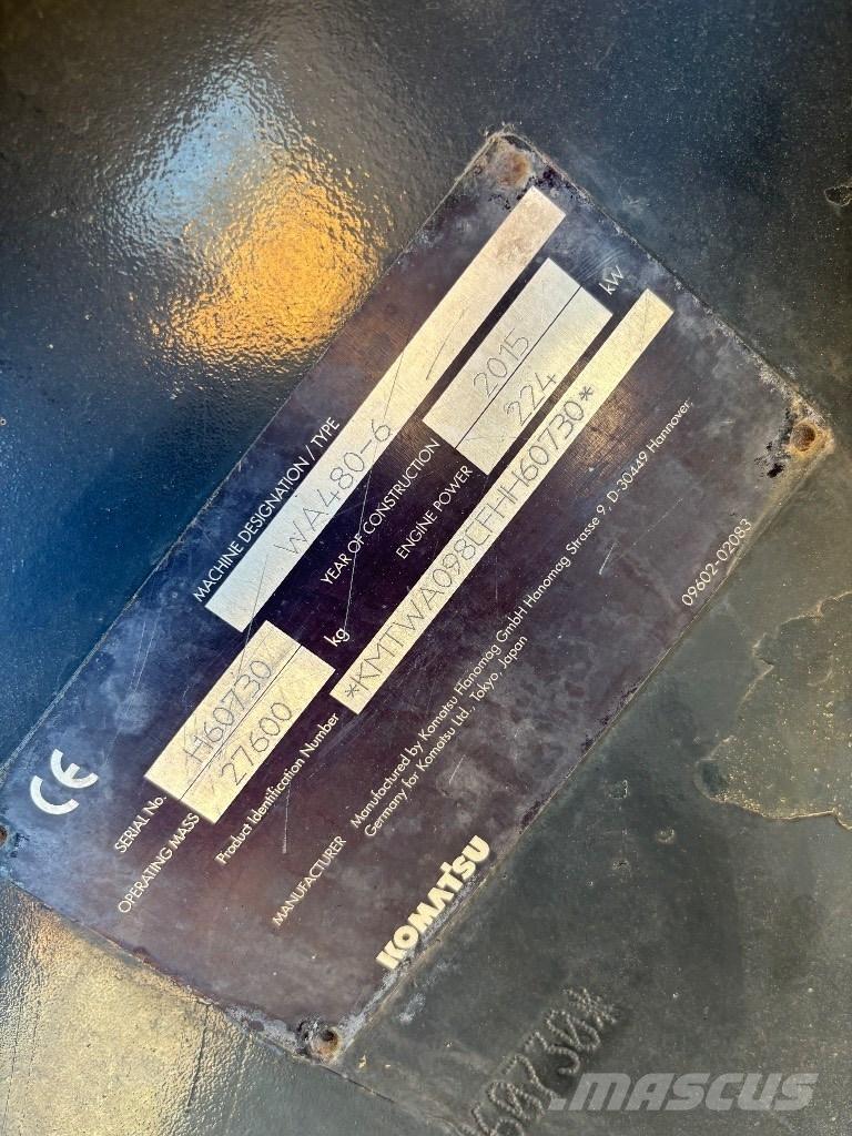 Komatsu WA 480-6 Hjullastere