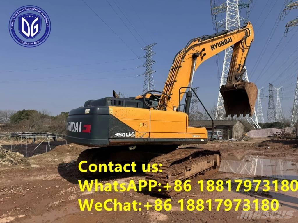 Hyundai R350LVS Beltegraver