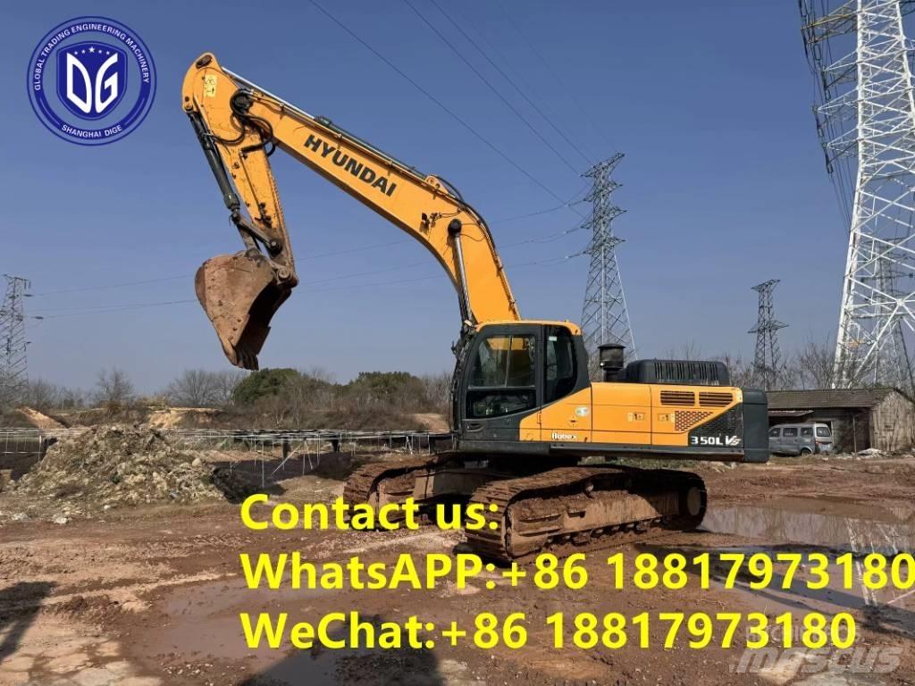 Hyundai R350LVS Beltegraver