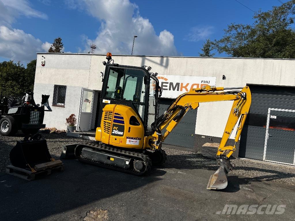 Komatsu PC 26 MR-5 Minigravere <7t