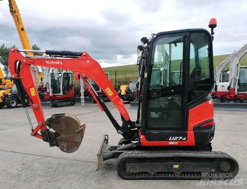Kubota U27-4 Minigravere <7t