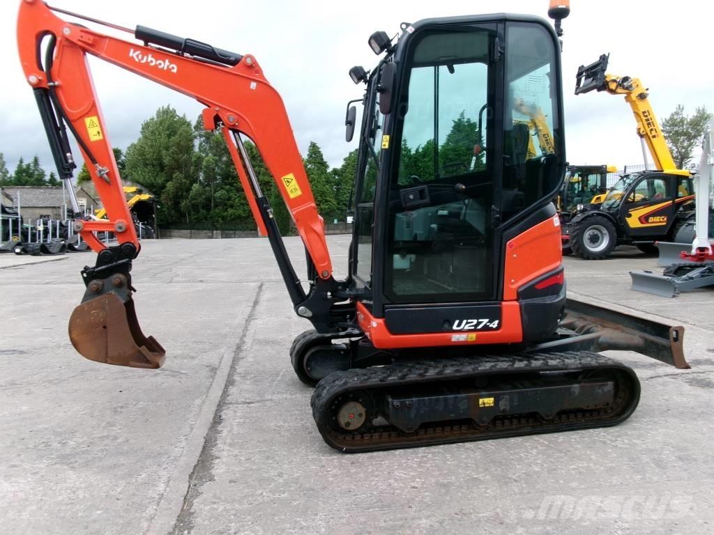 Kubota U27-4 Minigravere <7t