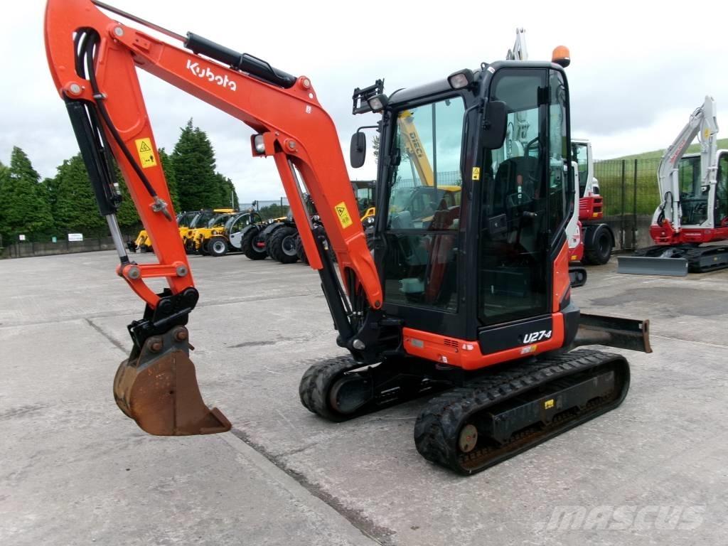 Kubota U27-4 Minigravere <7t