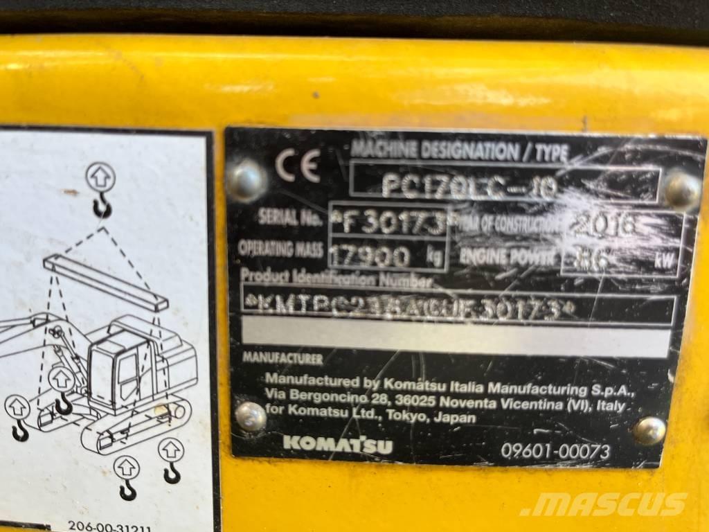 Komatsu PC 170 LC-10 Beltegraver