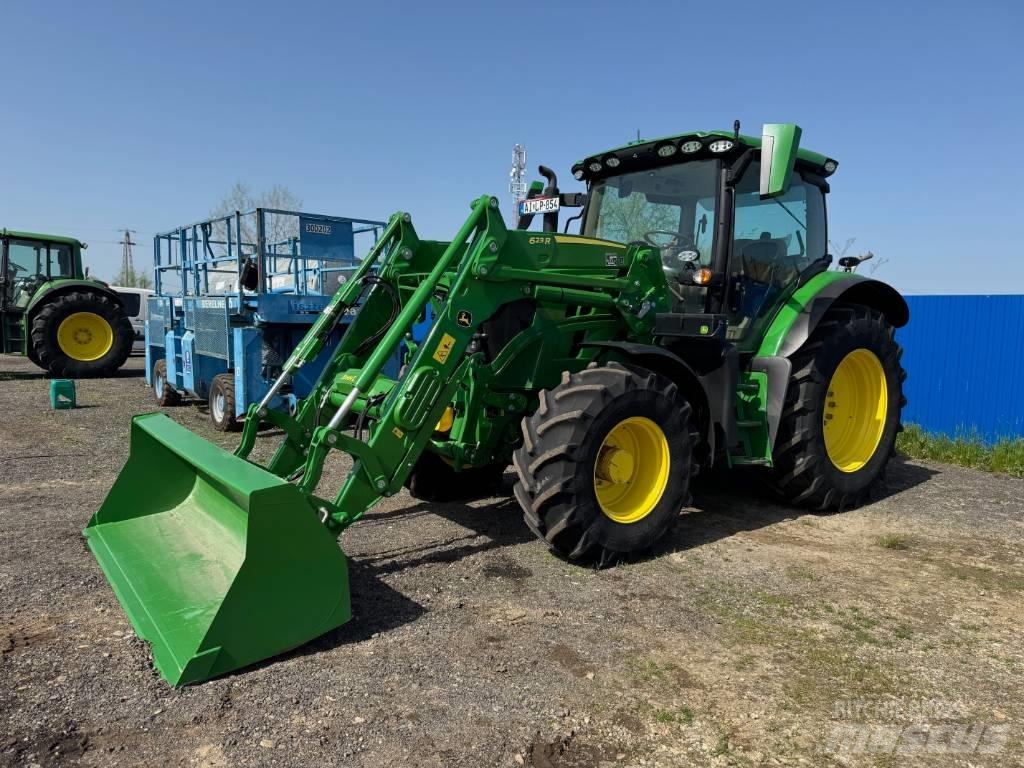  Jhon Deere 6R110 Traktorer