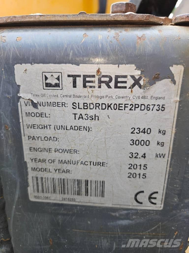 Terex TA 3SH Mini dumpere