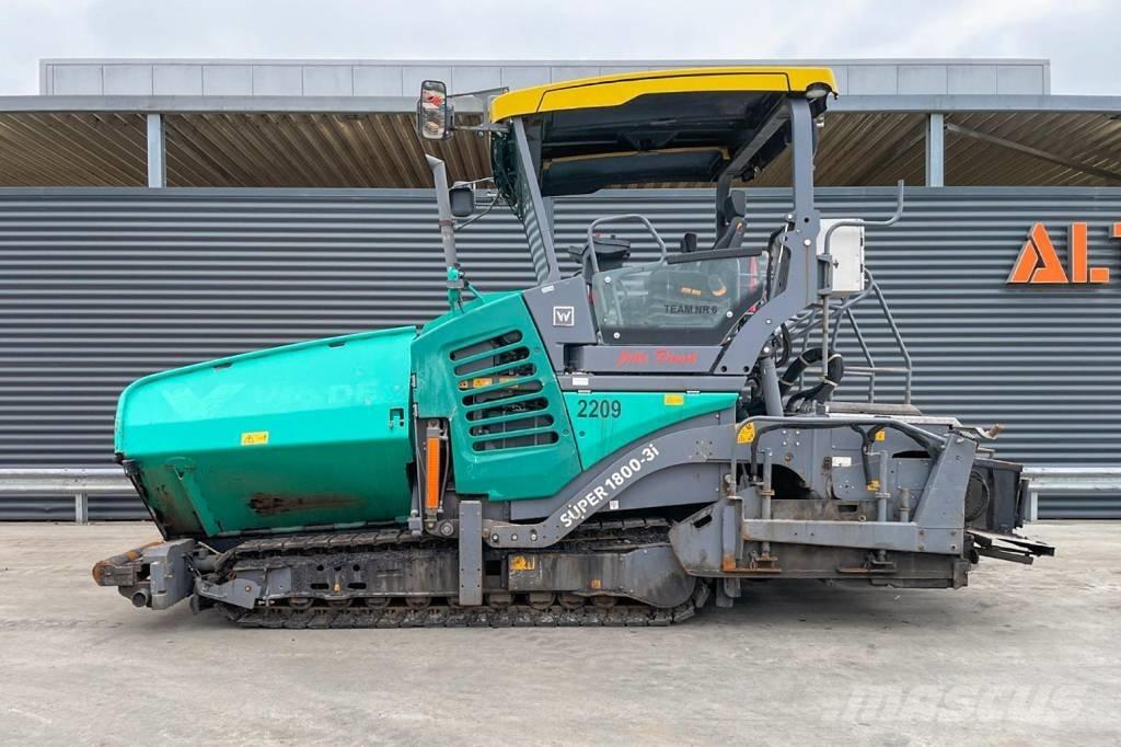 Vögele SUPER 1800-3I Asfaltutleggere