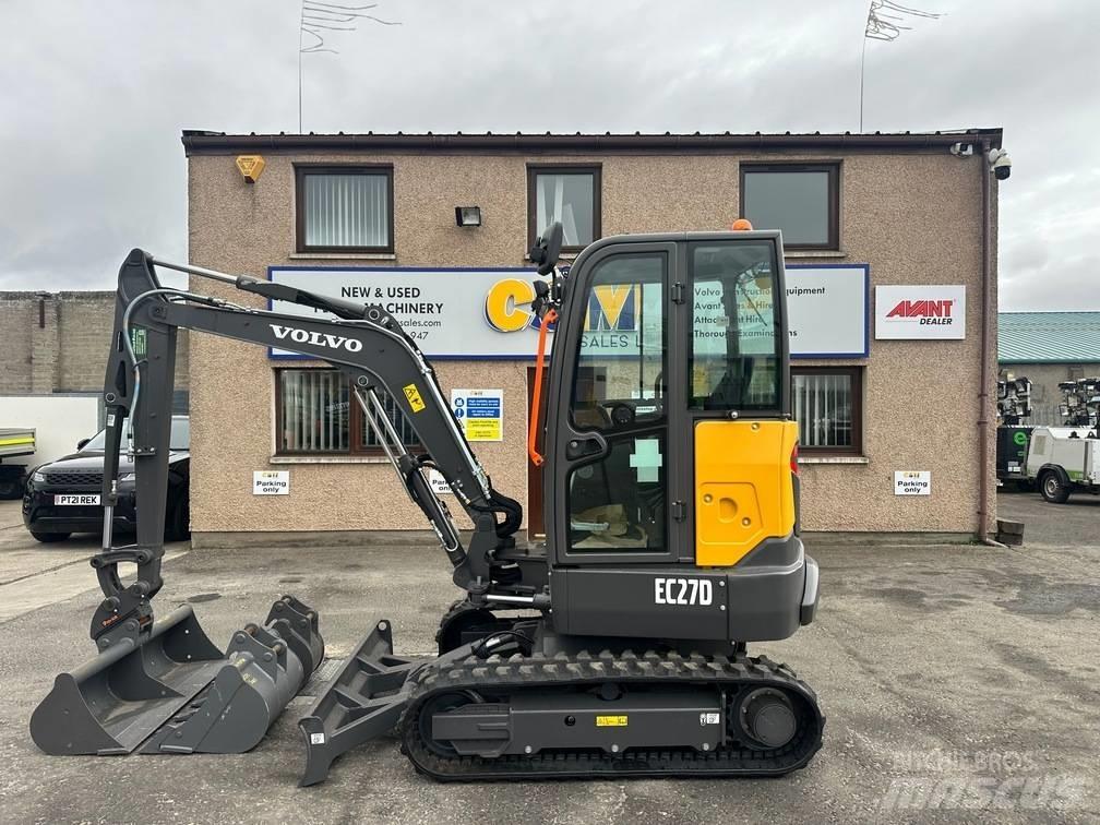 Volvo EC 27 D Minigravere <7t