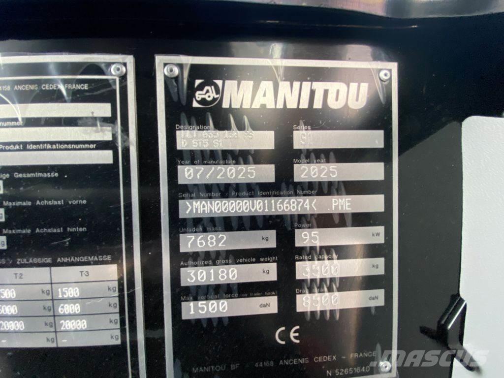 Manitou MLT635 Teleskoplastere