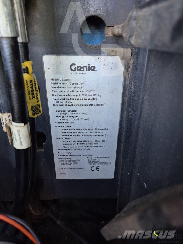 Genie GS 3369 RT Sakselifter