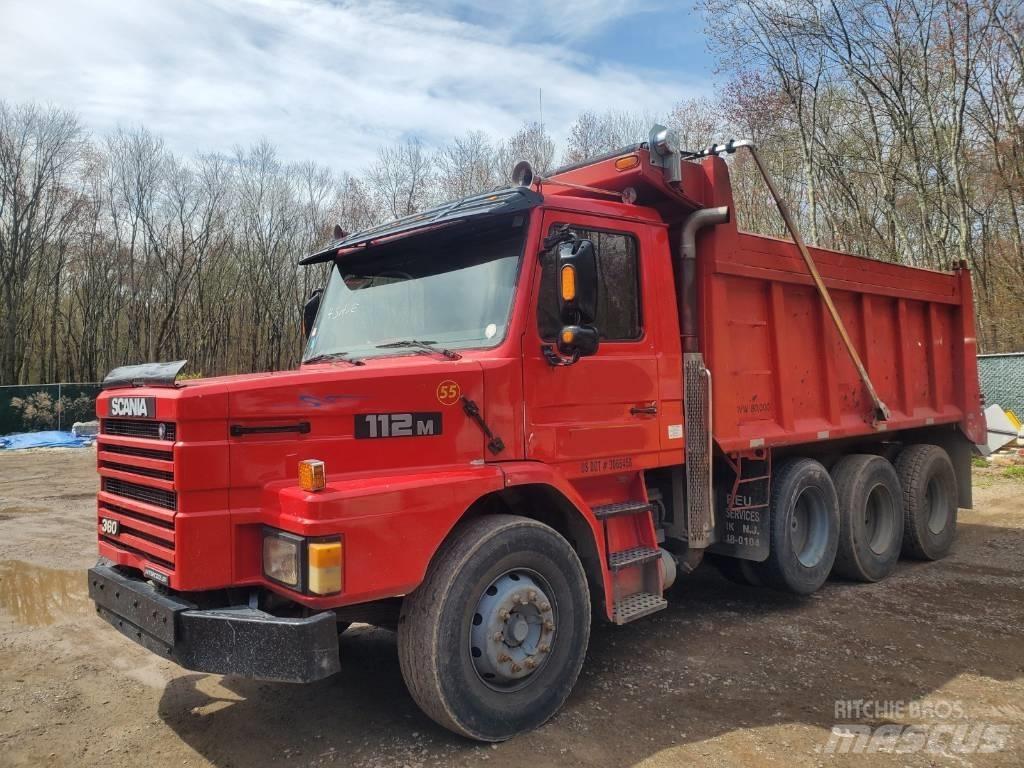 Scania 112 - Tri Axle Tippbil
