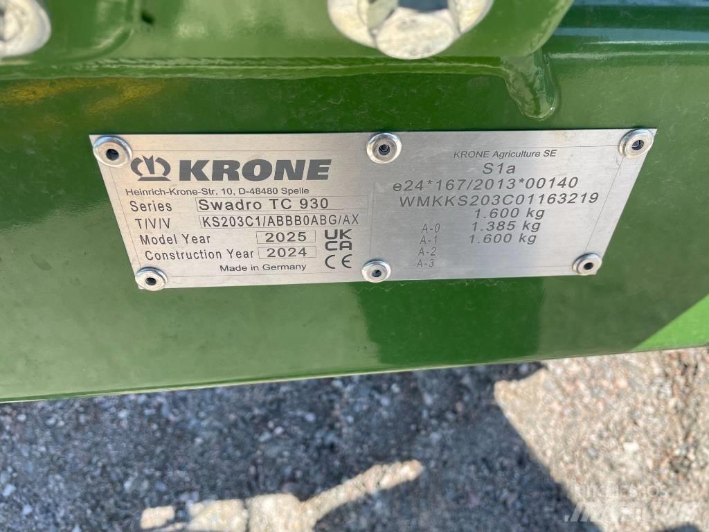 Krone TC 930 Plus Svanser