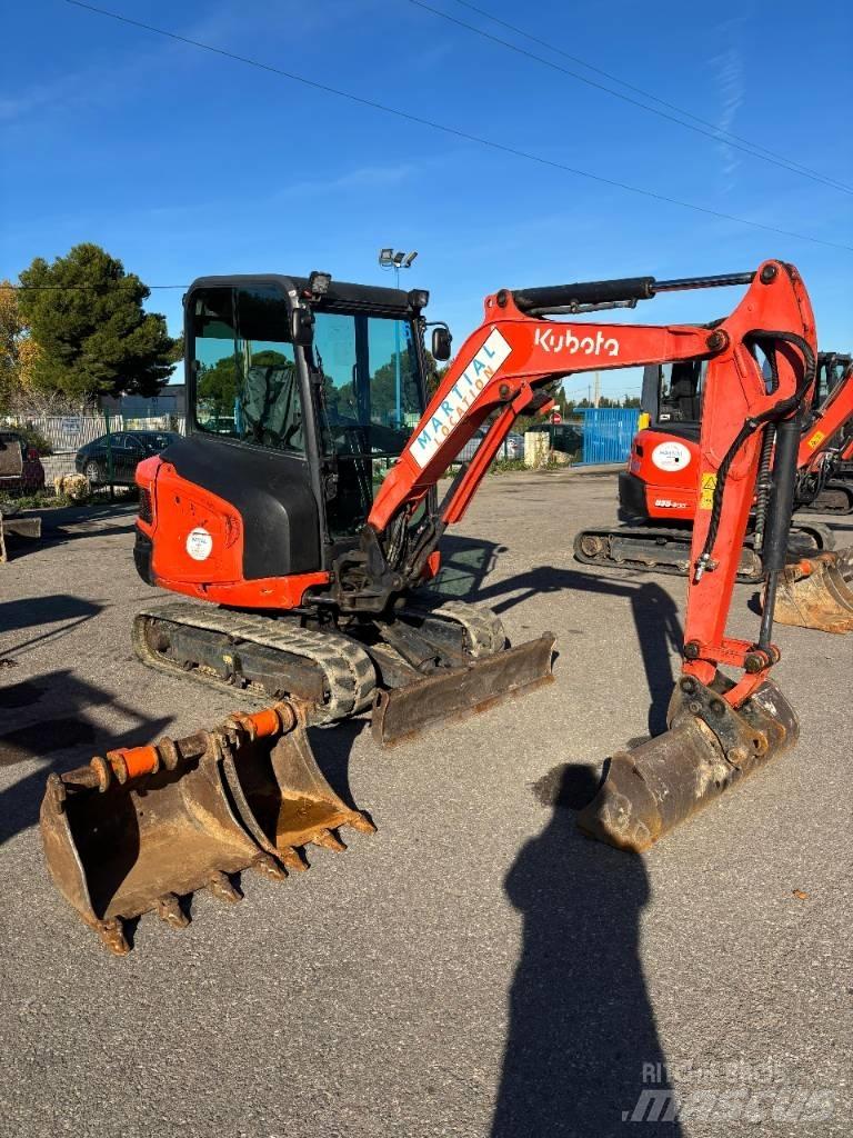 Kubota KX 027 Minigravere <7t
