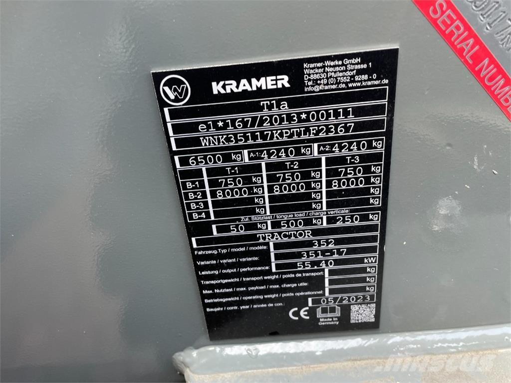 Kramer KL30.8T Teleskoplastere