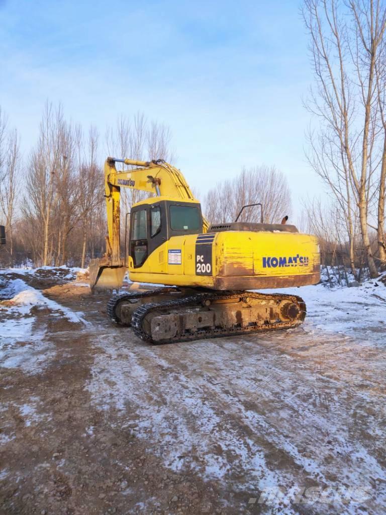 Komatsu pc200-7 Beltegraver