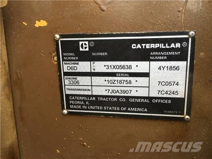 CAT D 6 D Dozere Beltegående