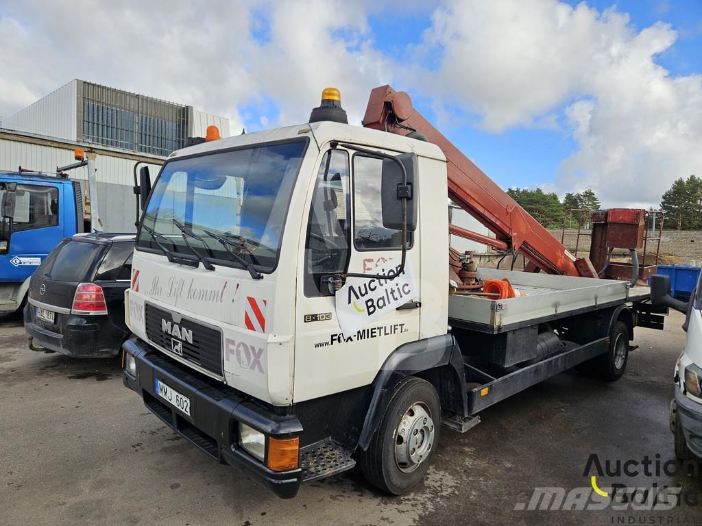 MAN 8.103 Bilmontert lift