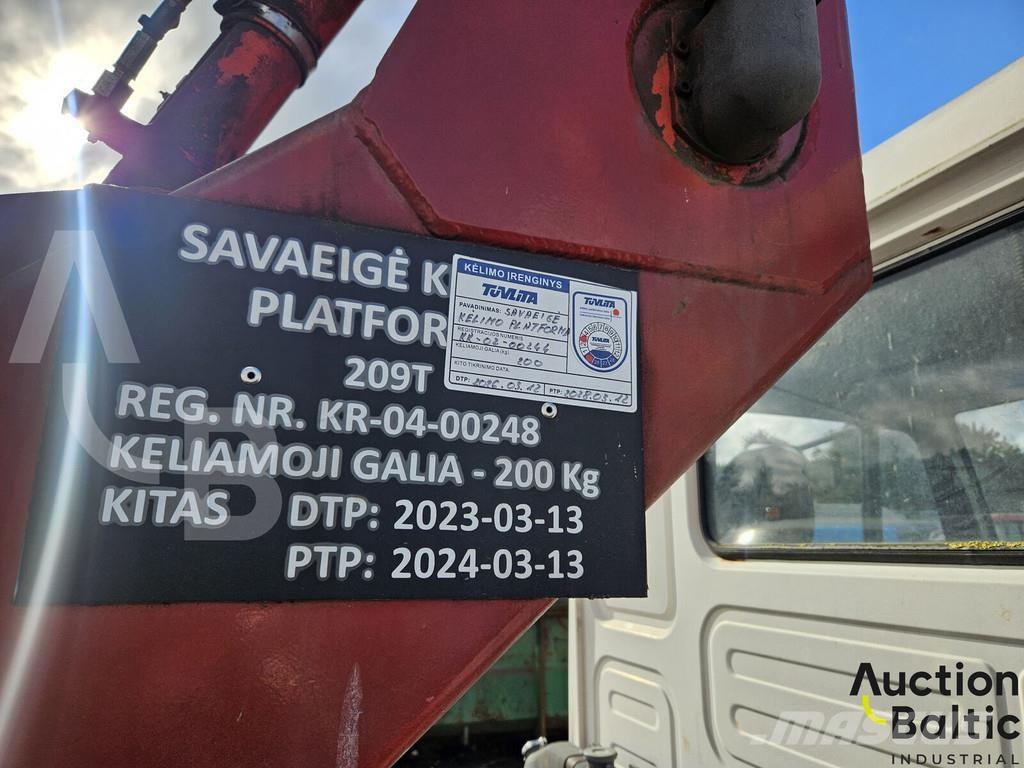 MAN 8.103 Bilmontert lift