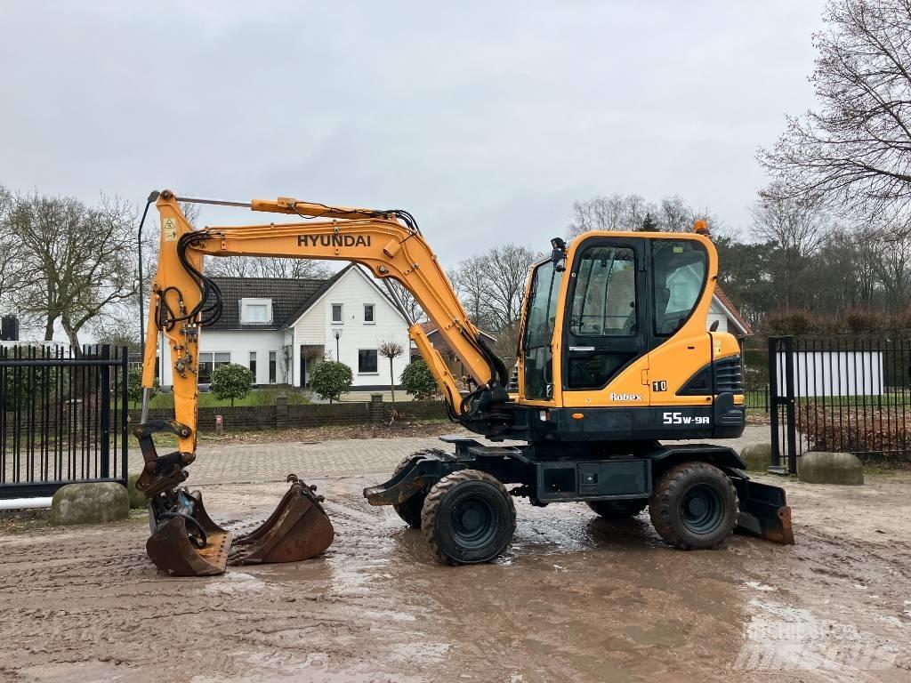 Hyundai 55W-9A Hjulgravere