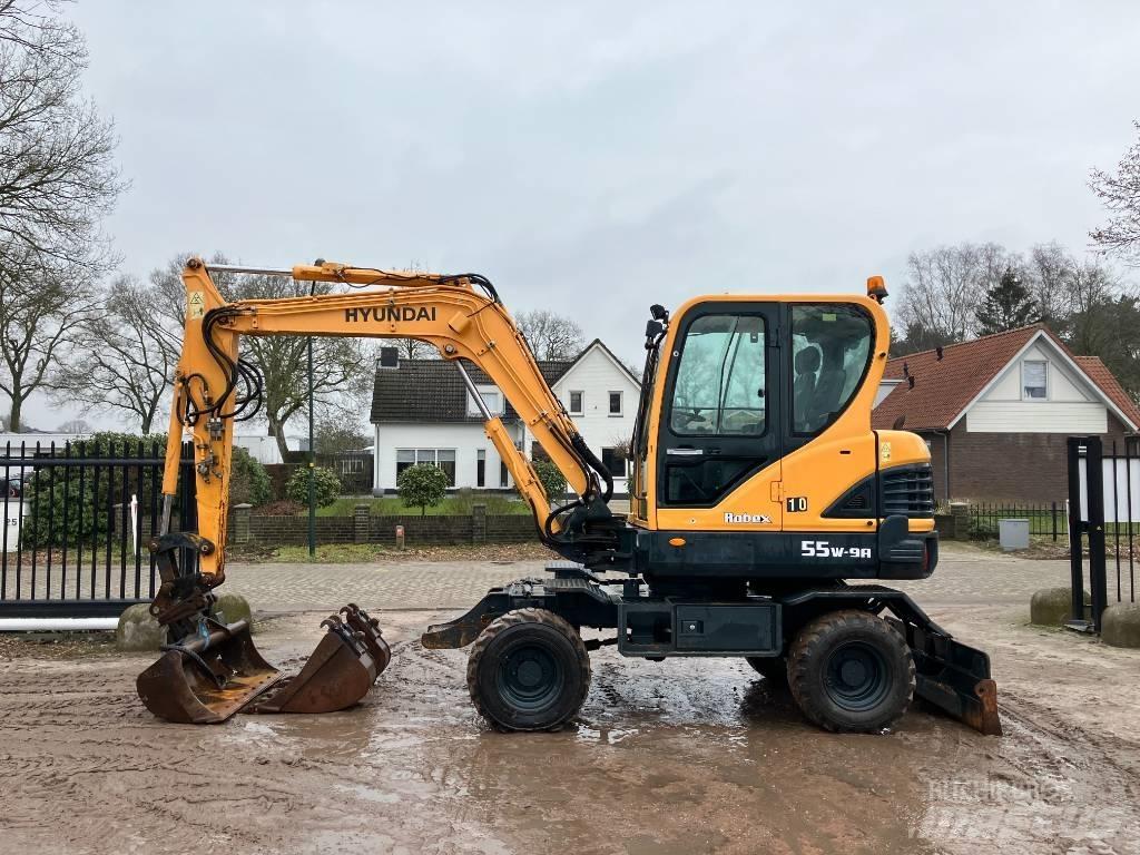 Hyundai 55W-9A Hjulgravere